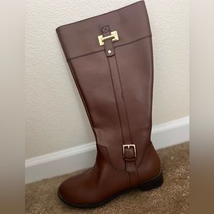 Just Fab Wide Calf Riding Boots